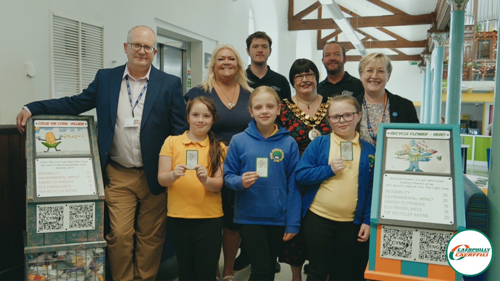 Caerphilly - ♻️Winning hero and villain designs of ‘The Recycling ...