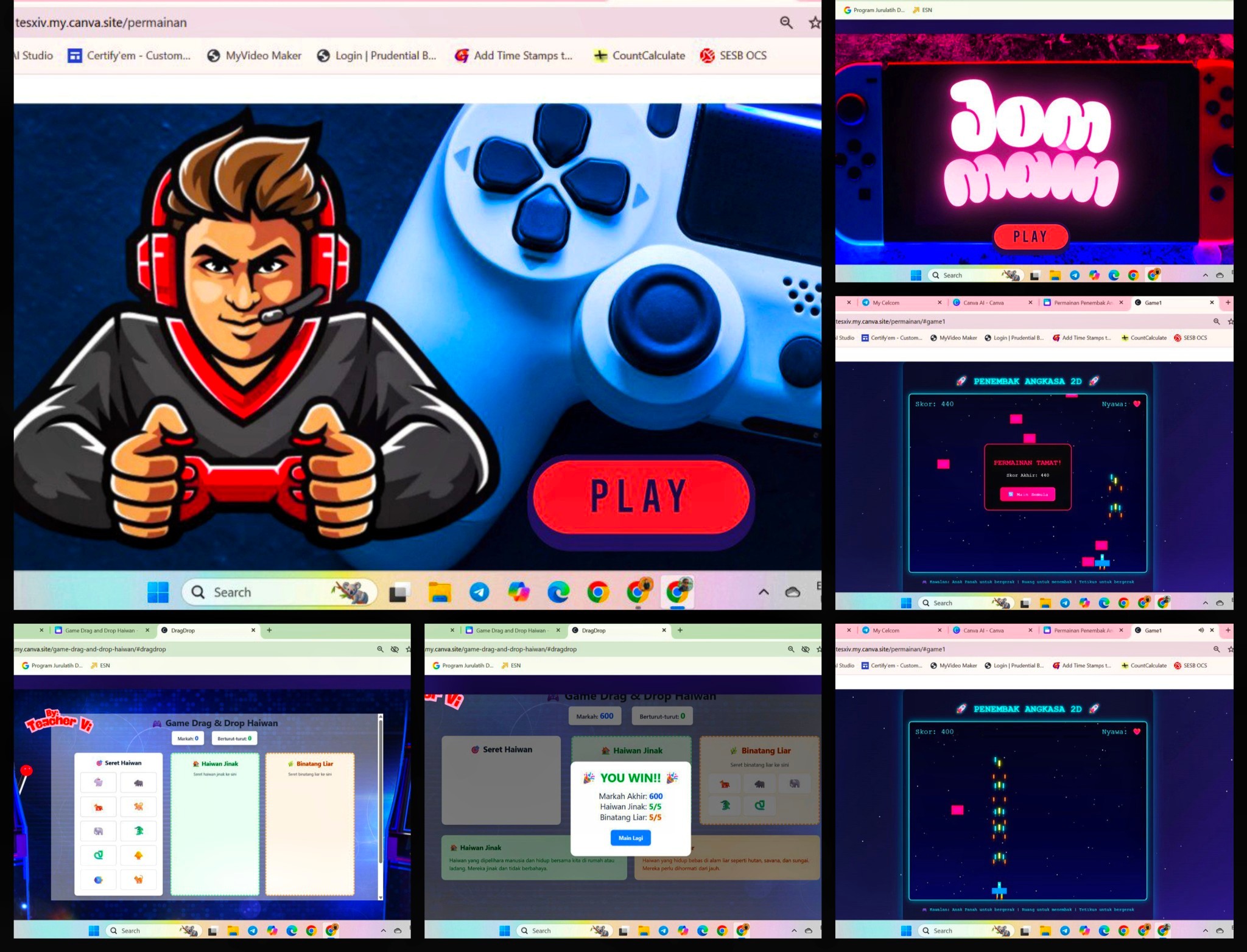 Teacher - Hari ni saya “eksperimen” sikit dengan Canva Code. Kalau ...