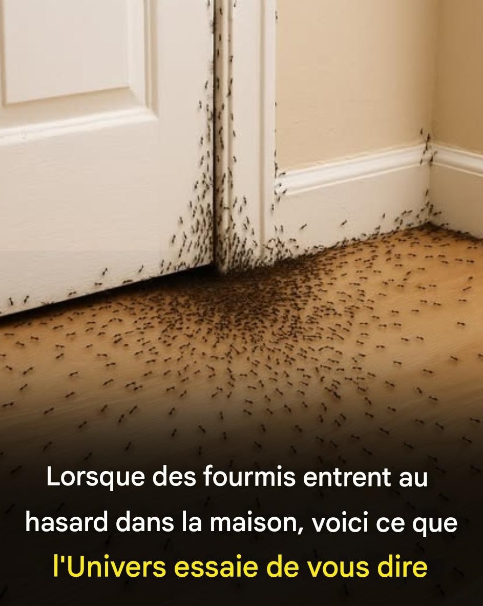Simple - Lorsque des fourmis rampent au hasard dans la maison, voici ce ...