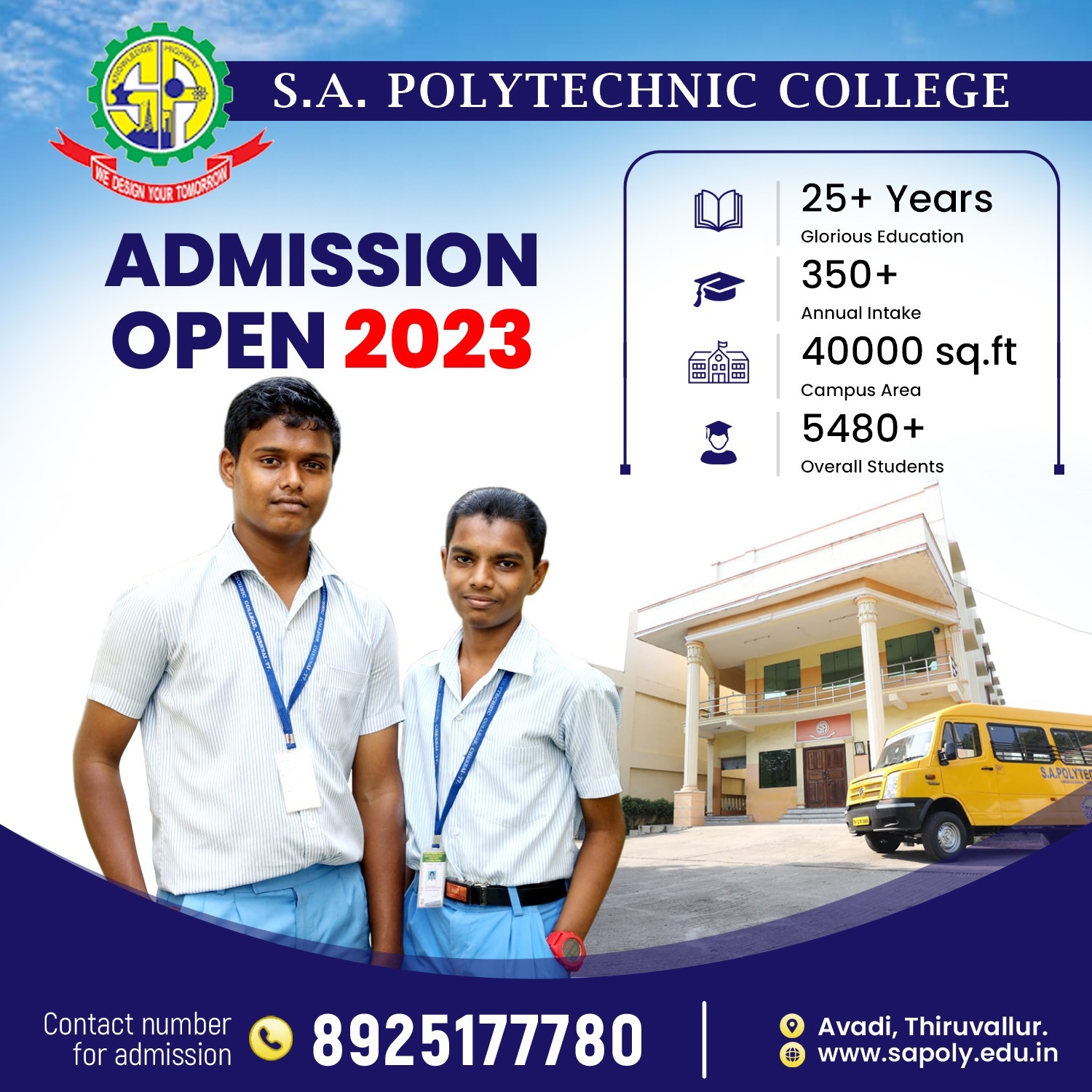 S A Polytechnic College | Chennai