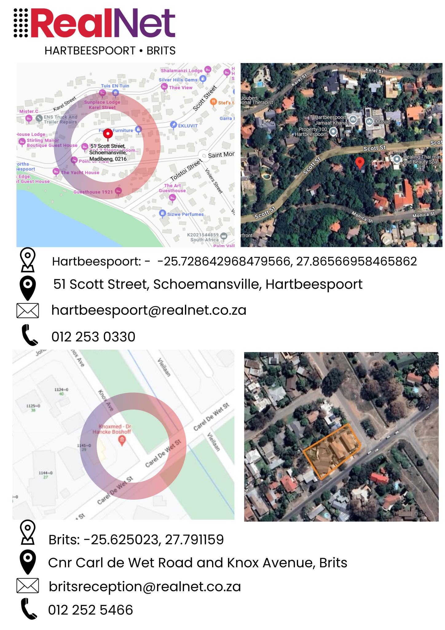RealNet - 🏡 WE'VE MOVED! 🏡 Our RealNet Hartbeespoort office is now ...