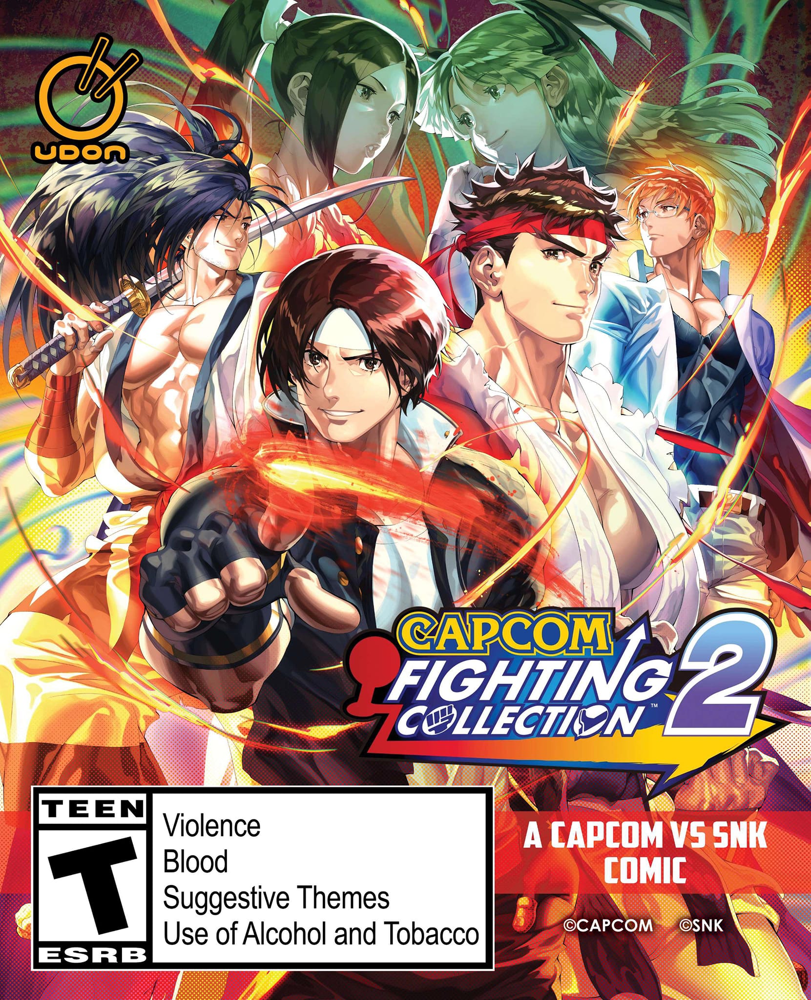 This Capcom vs. SNK comic from UDON is getting all the fighters