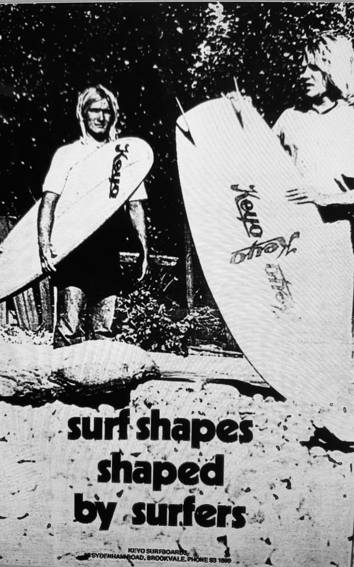 Ben Marcus Surfboards Hawaii 1970 ad