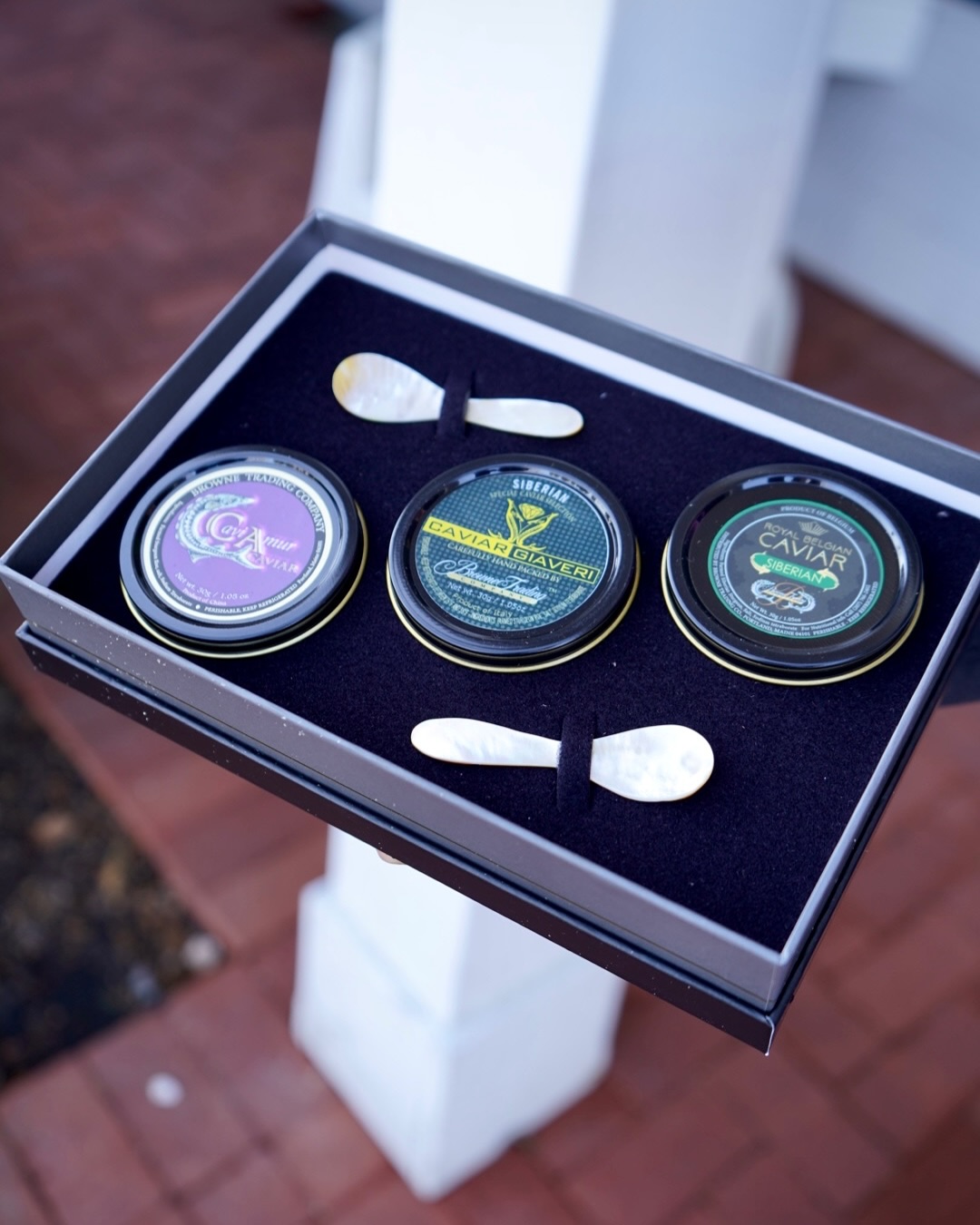 caviar fish box Domestic Bundle gift notes are not available Black Jewel Caviar Gift Box