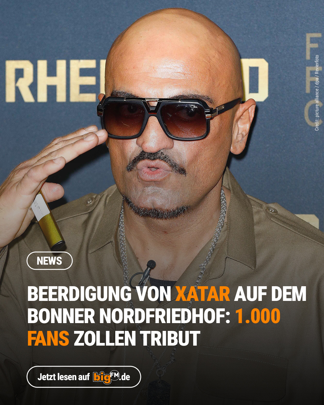 bigFM - Xatar war im Alter von 43 plötzlich verstorben. Am 15. Mai 2025 ...