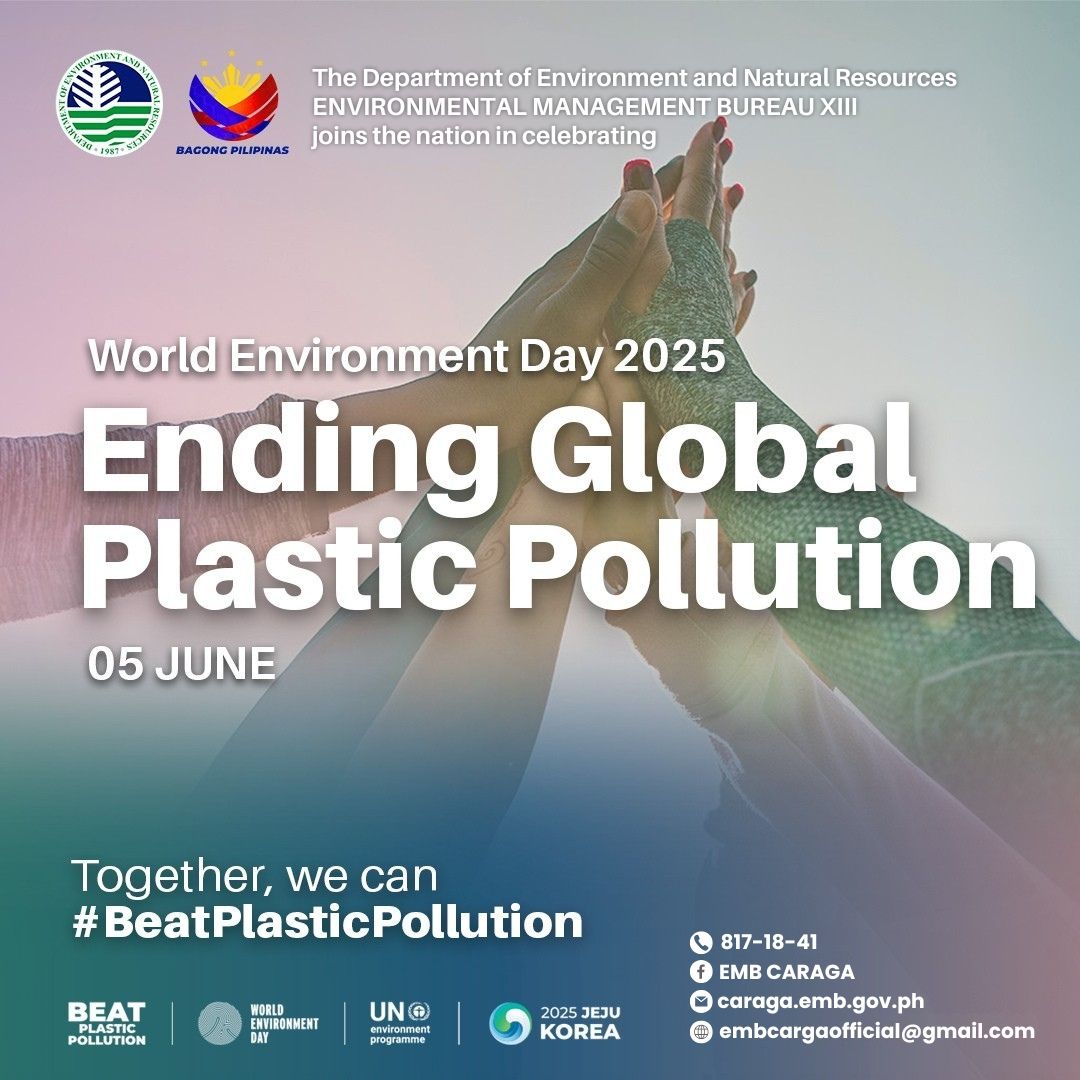 EMB - Happy World Environment Day 2025 🌿🌍 This June 5, EMB Caraga ...