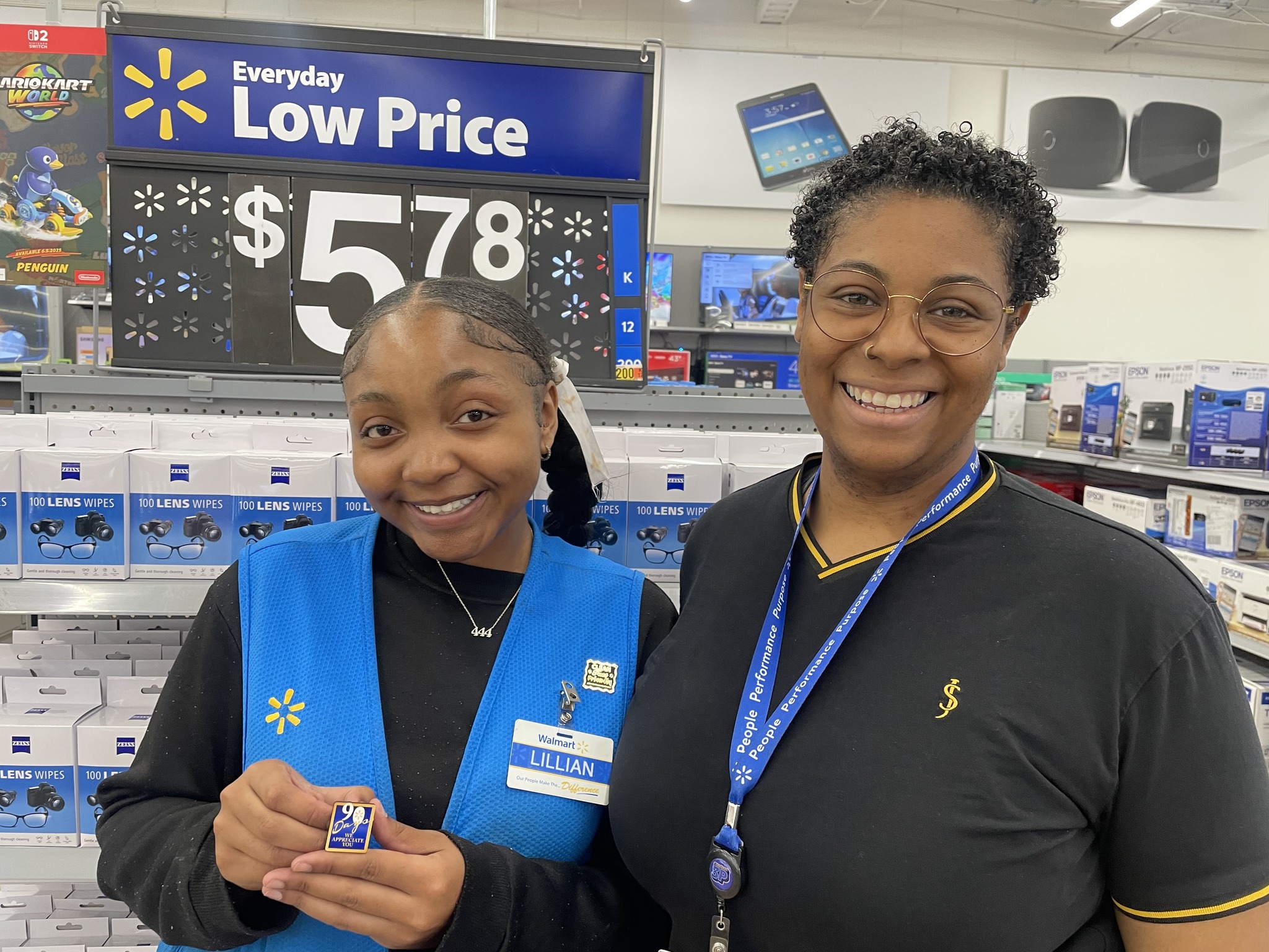 Walmart - Help us congratulate Lillian on 90+ days helping customers in ...