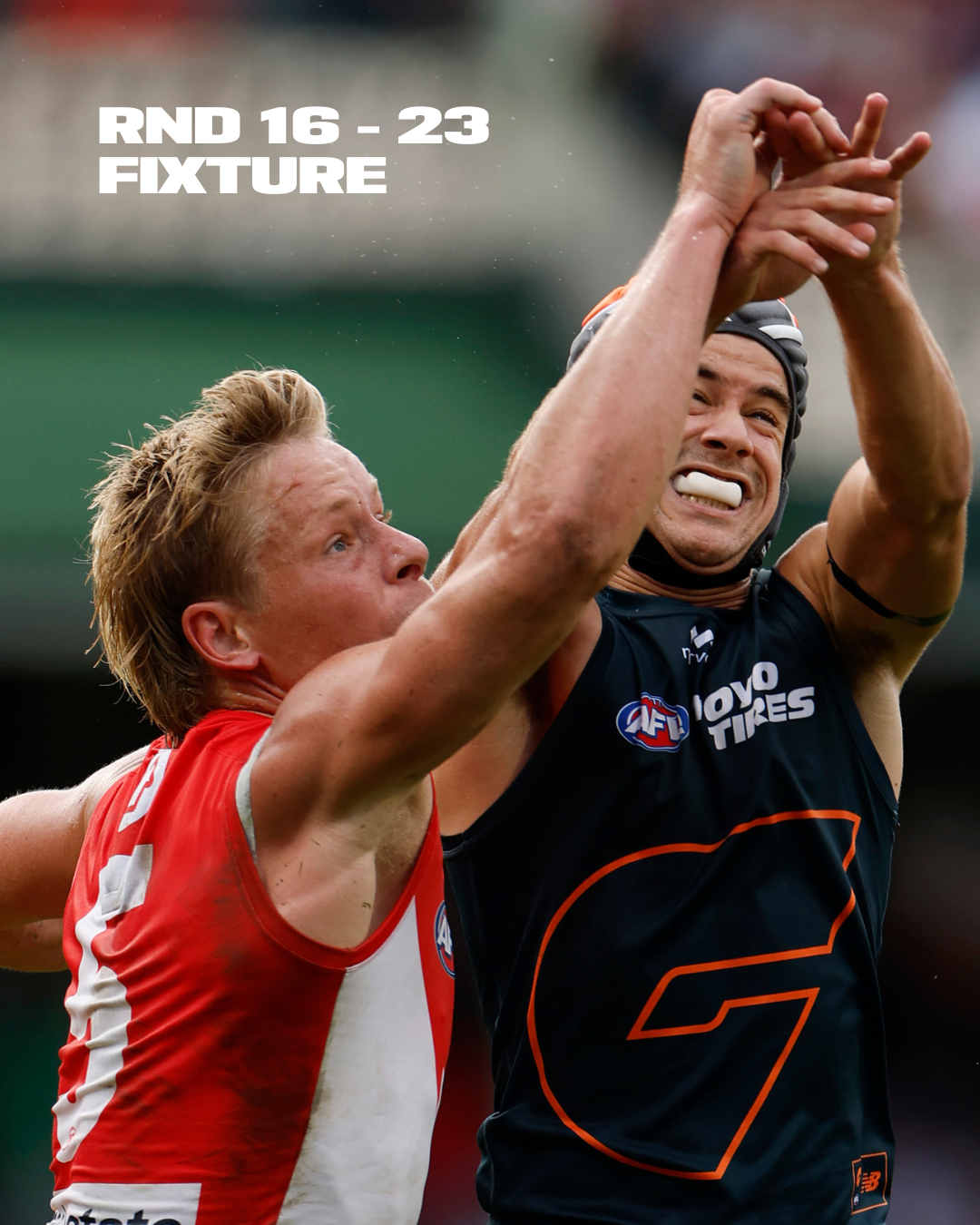 AFLNSWACT - The AFL has released the full schedule for rounds 16 to 23 ...
