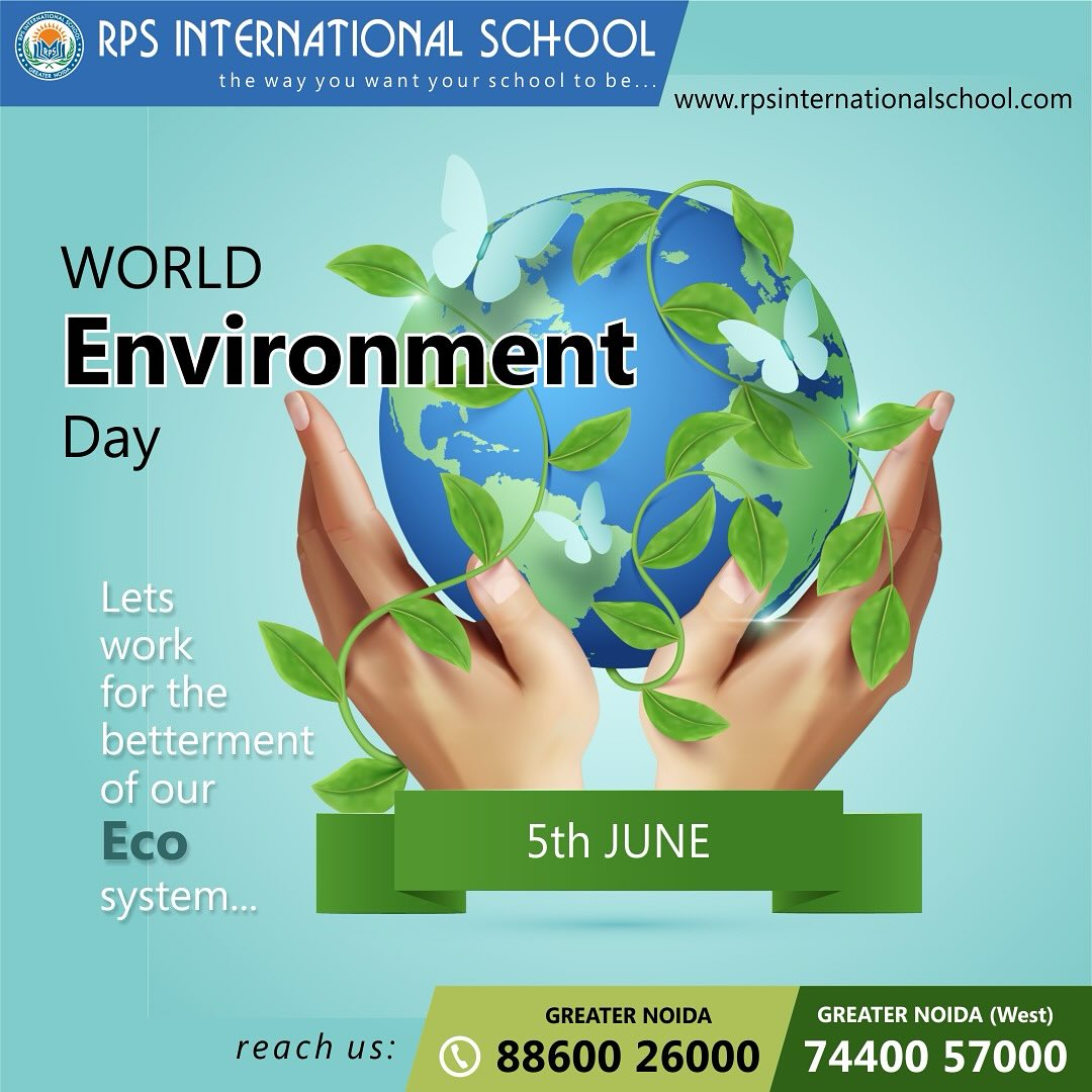 RPS - 🌍 Today is World Environment Day! Let’s unite to protect our ...