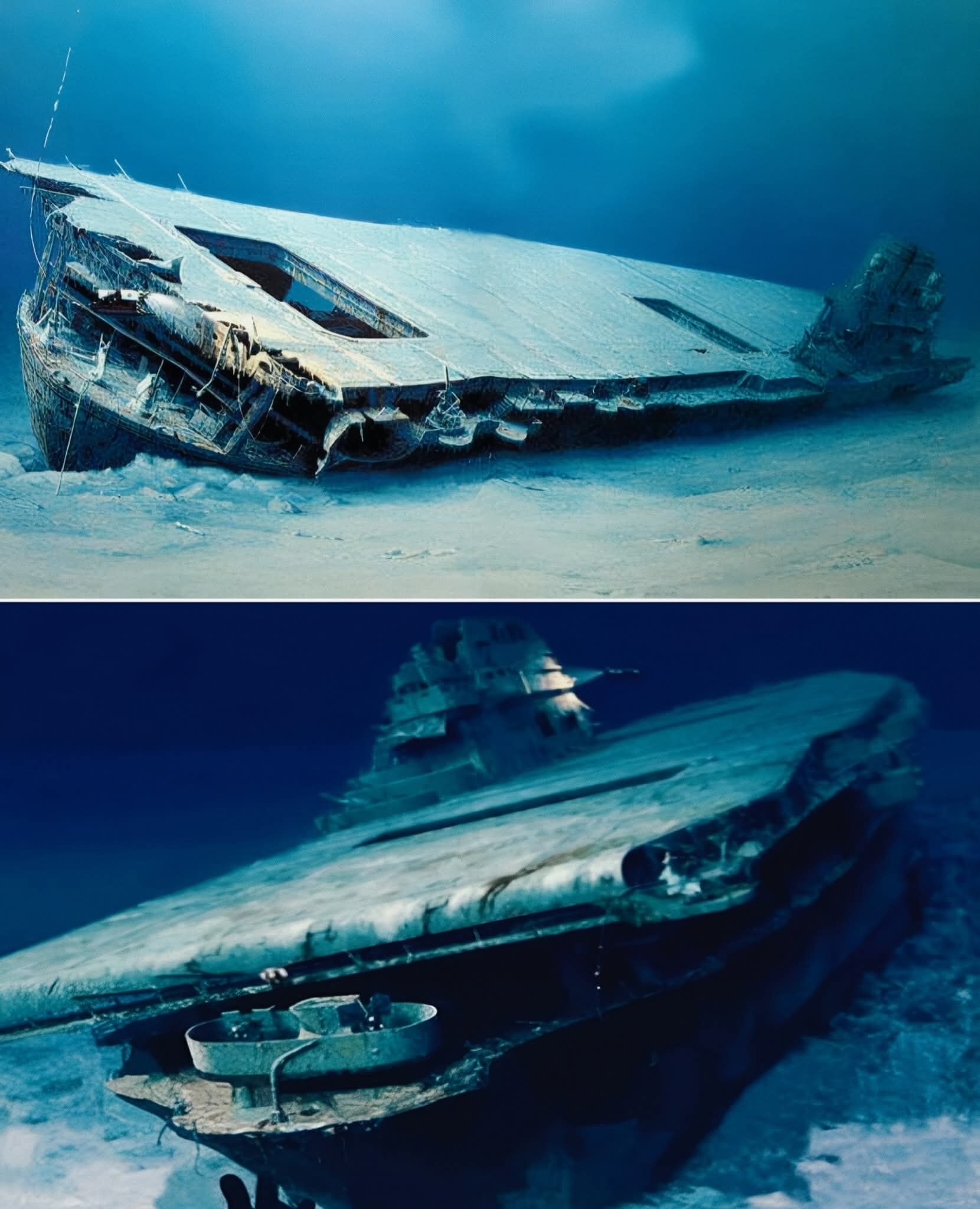 たかピページ CV-5 ヨークタウン USS Yorktown (CV-5) rests about 3 miles below the Pacific, within