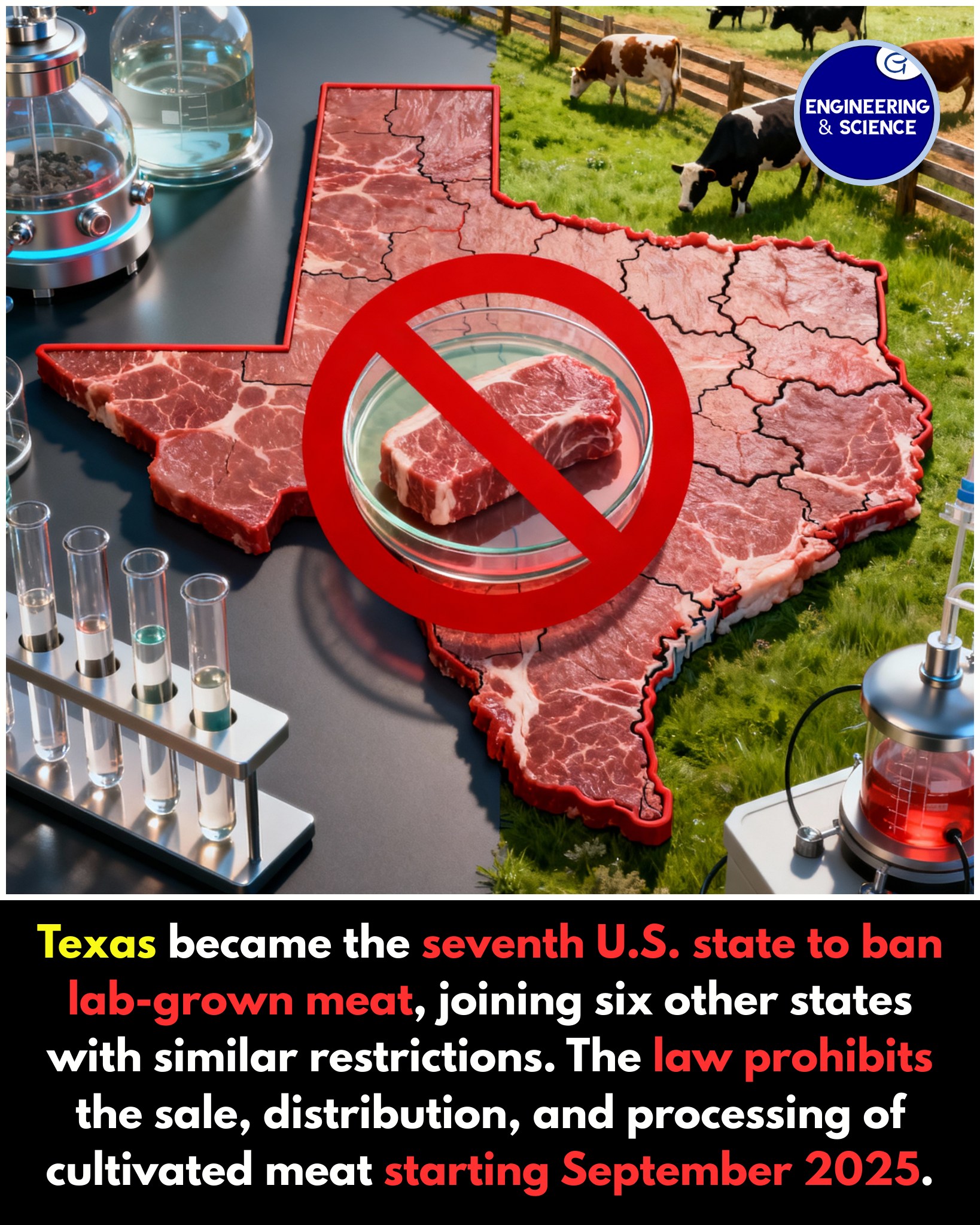 Breaking News: Texas Bans... - Engineering & Science | Facebook