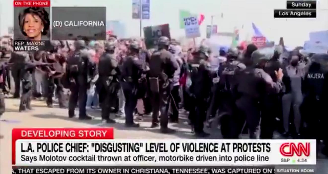 Donald - JUST IN: Rep. Maxine Waters suggests the LAPD Chief is making ...