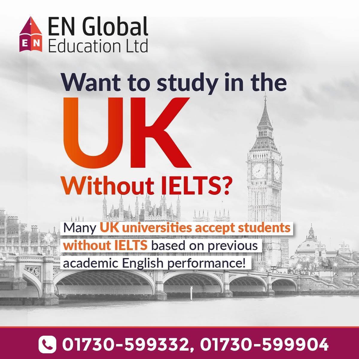EN - 🎓 Want to Study in the UK Without IELTS? 🇬🇧 EN Global Education ...