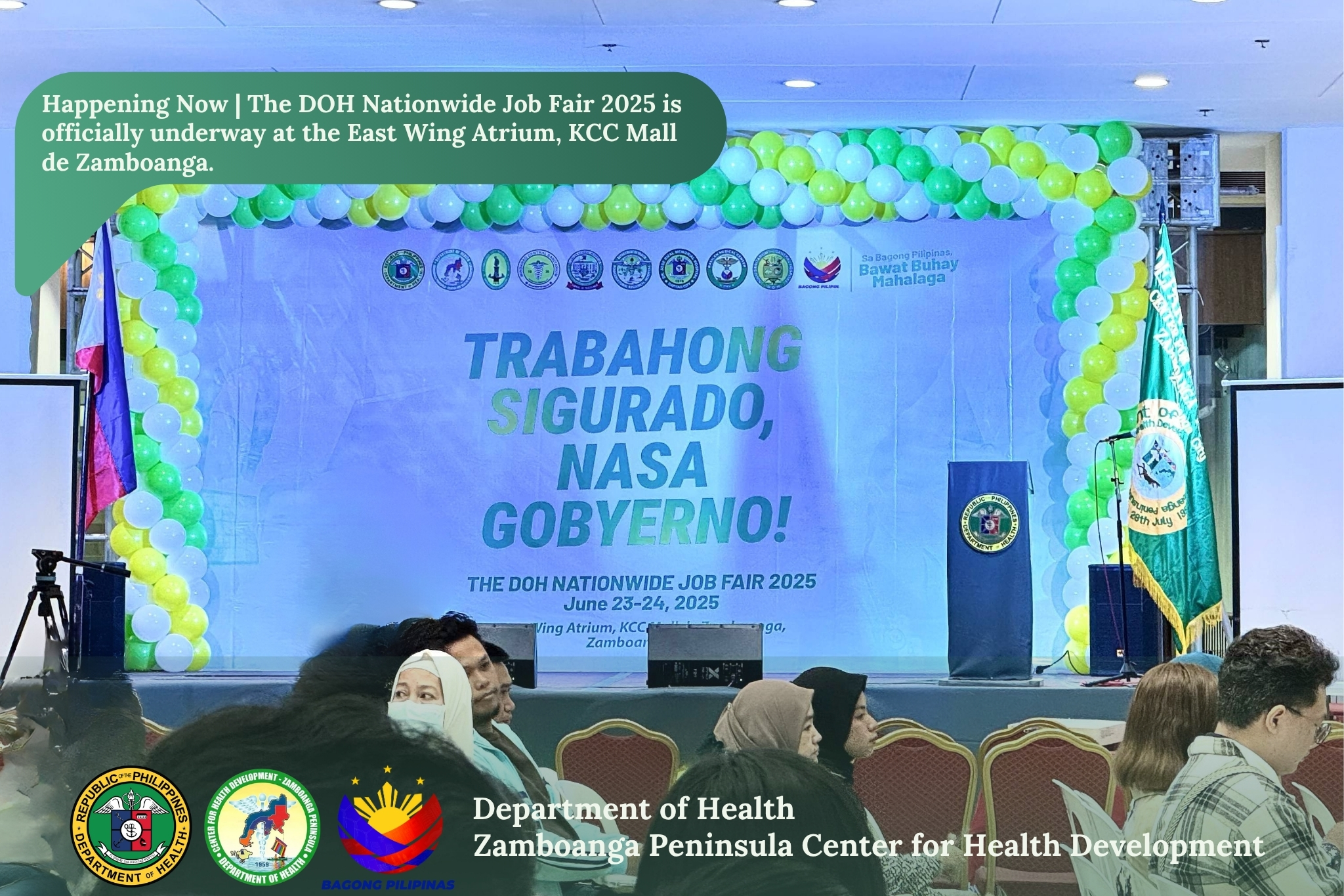 Happening Now | The DOH... - DOH Zamboanga Peninsula CHD | Facebook