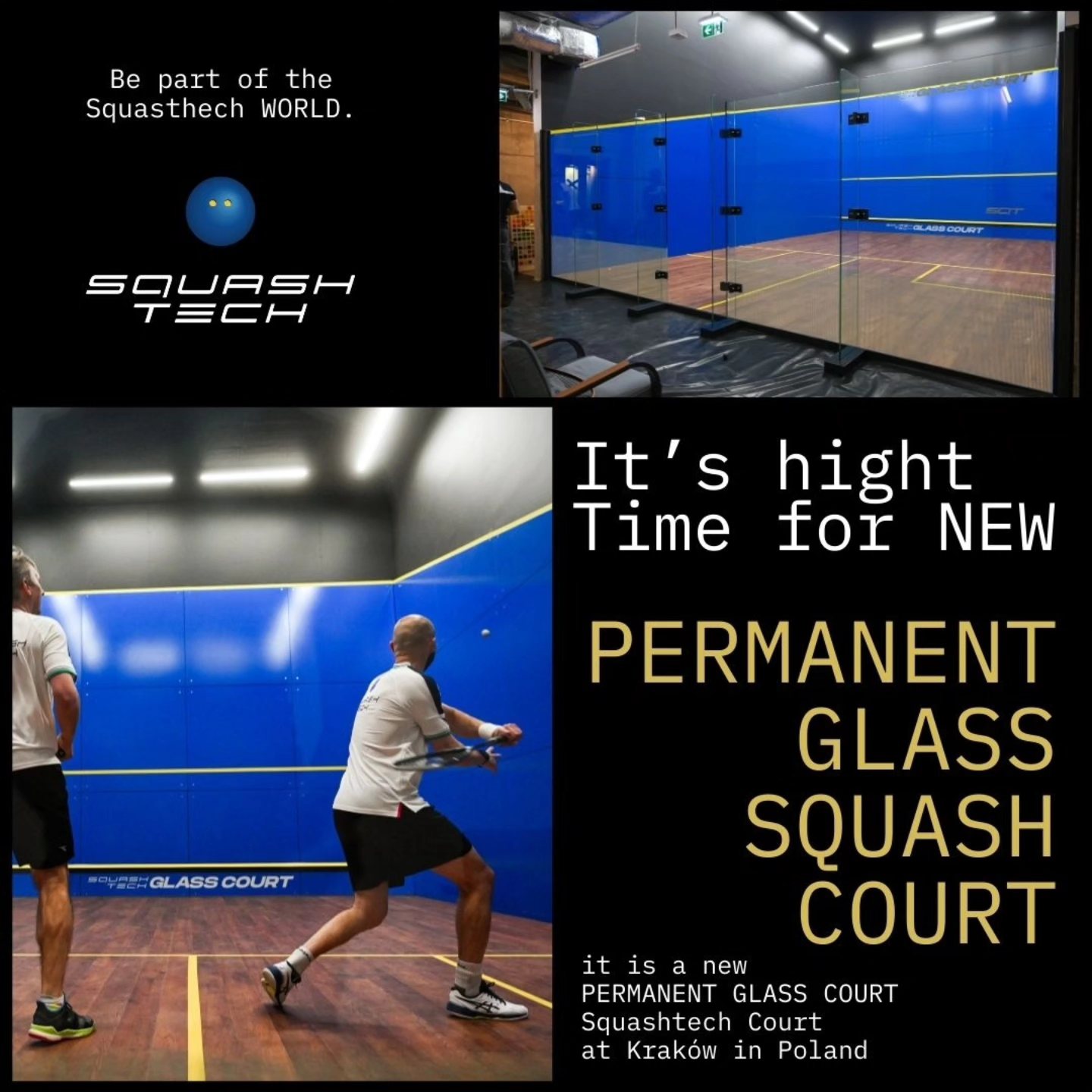 SQUASHTECH - 📢 BIG NEWS FROM KRAKÓW! We’re proud to... | Facebook