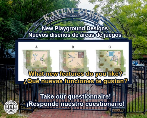 City - The City of Chelsea needs your help to improve the playground at ...