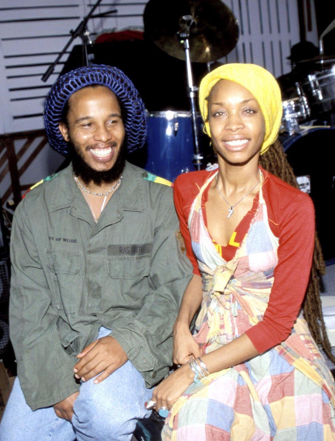 Erykah Badu and Ziggy Marley 1999