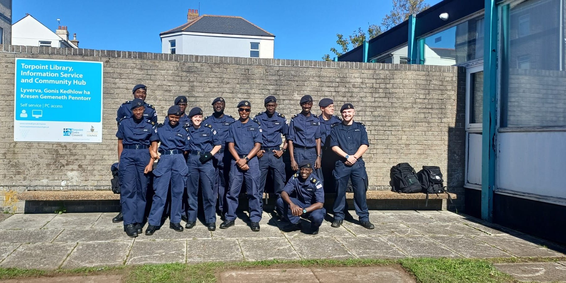 Torpoint - 👏THANK YOU! 😊 Yesterday, several recruits from HMS Raleigh ...
