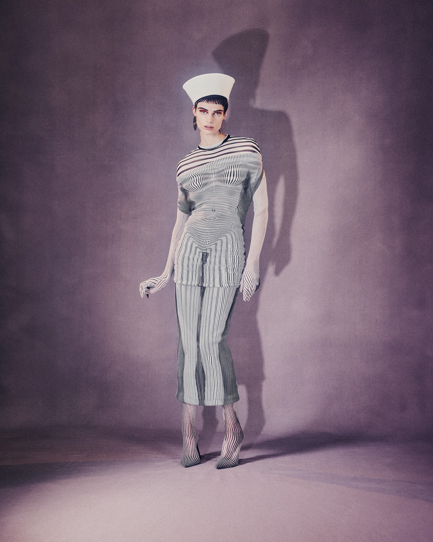 Optical illusion becomes reality in Jean Paul Gaultier PRE