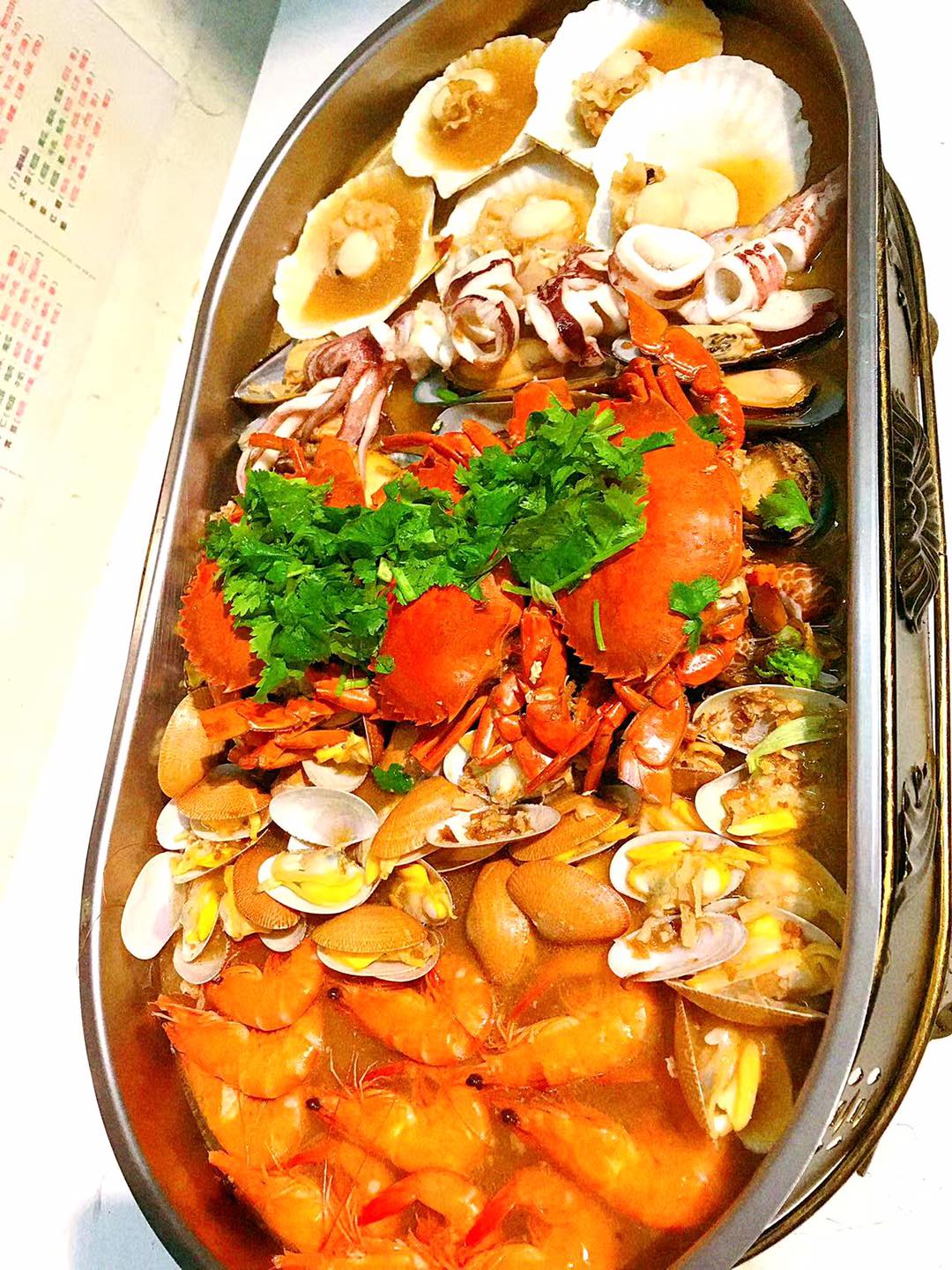 丹利手作料理招牌——沪宁海鲜盛宴5人份，也有10人份，喜欢吃海鲜的朋友... - 丹利手作料理 Danley cooking | Facebook