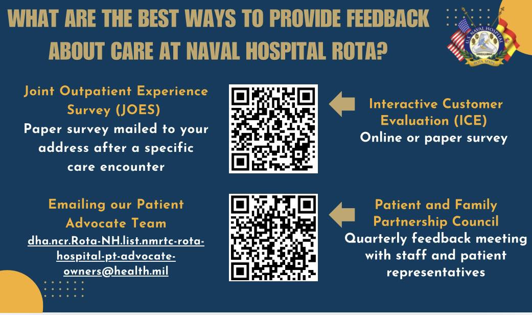 U.S. - We ️ love ️ getting feedback about your care experience at Naval ...