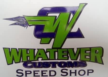 Check out the new Logo!! - Whatever Customs Speed Shop