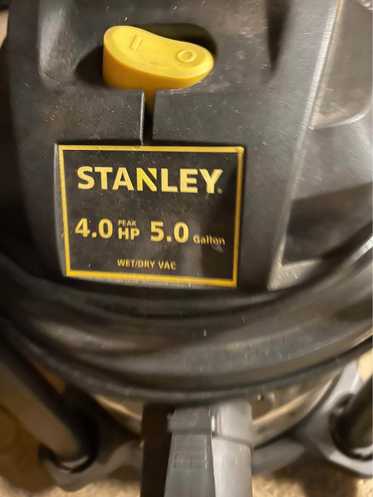 Stanley shop vac - Wet/Dry & Shop Vacuums - Appleton, Wisconsin ...