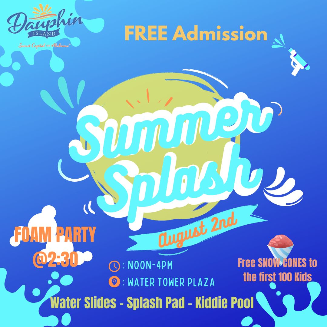 Town - Cool off this Saturday at our SUMMER SPLASH event! Bring a ...