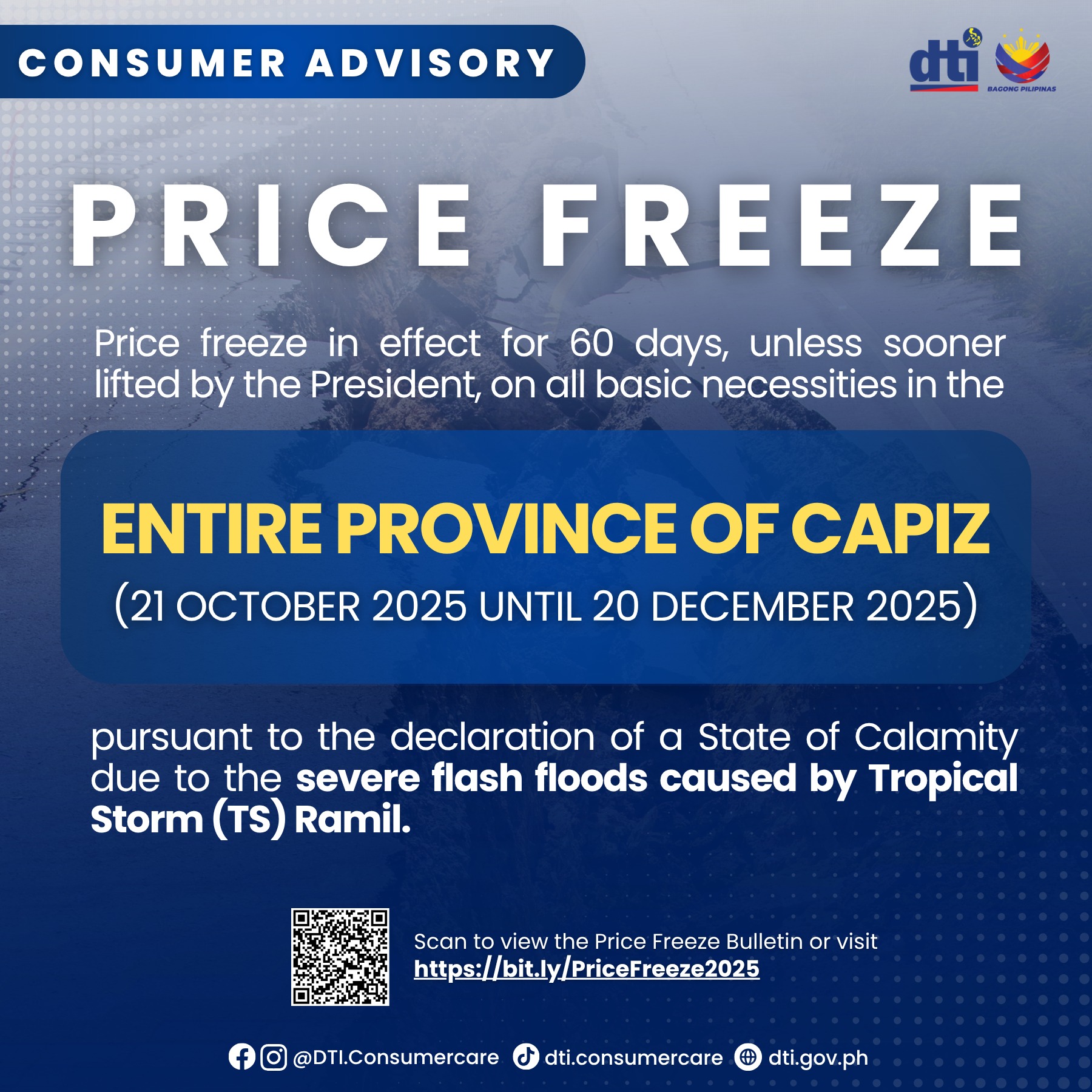 𝗖𝗢𝗡𝗦𝗨𝗠𝗘𝗥 𝗔𝗗𝗩𝗜𝗦𝗢𝗥𝗬 The Department of... - DTI Consumer Care | Facebook