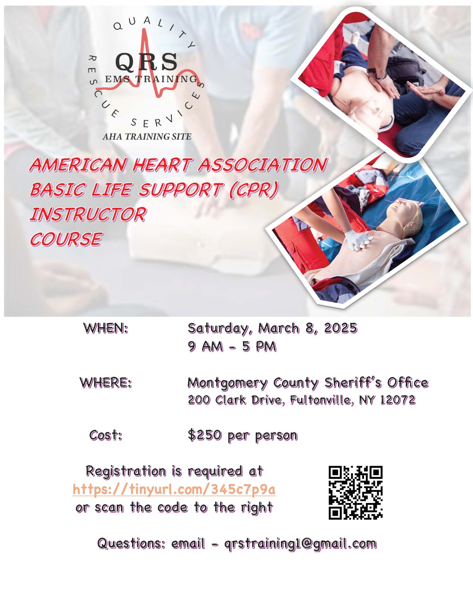 Quality Rescue Services - QRS | Rotterdam NY