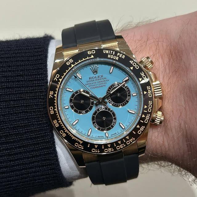 ピースフル 🦋New Tiffany dial🦋Daytona 126518 Tiffany blue Rolex Daytona