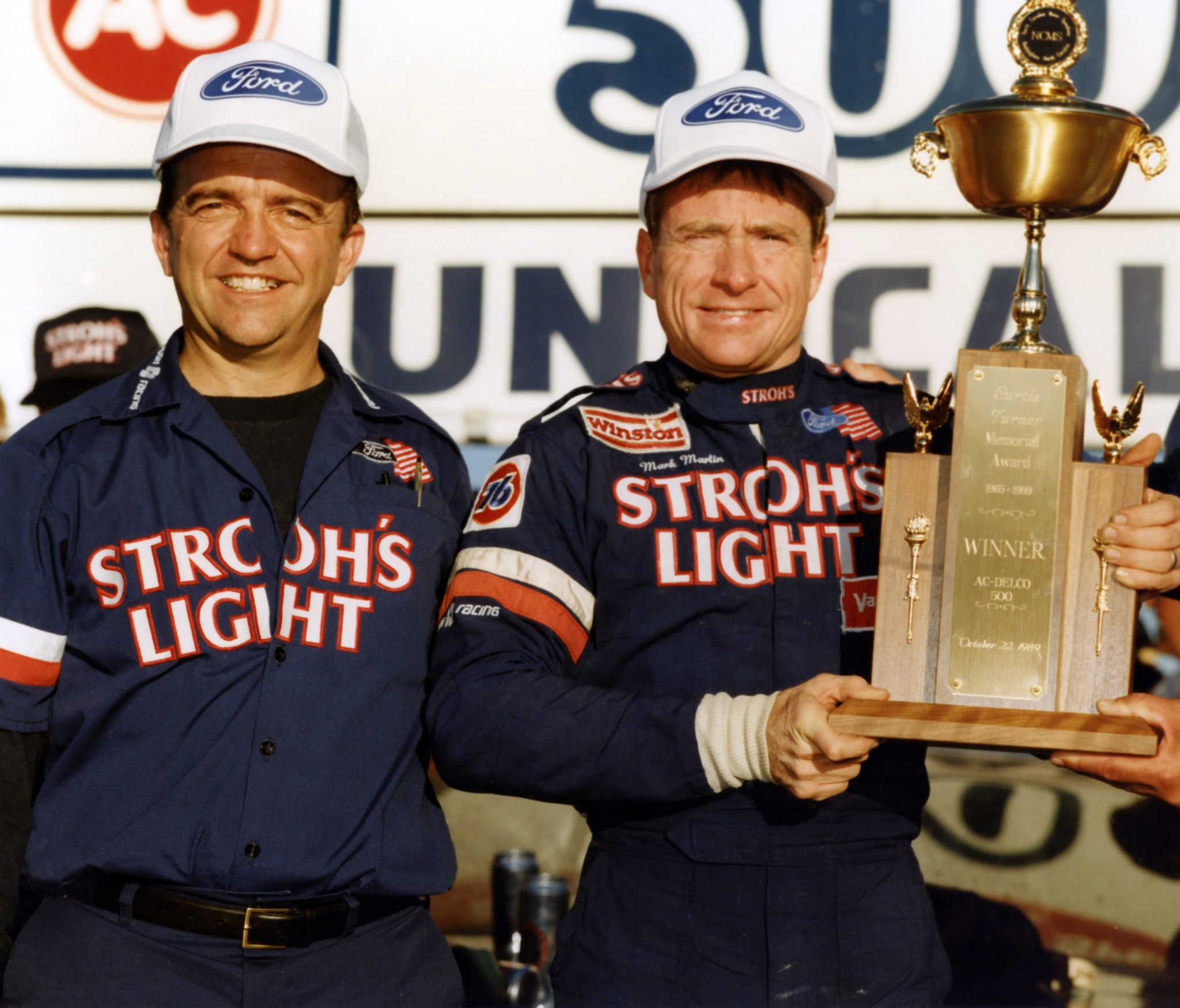 Racing - 36 years ago today, Mark Martin won the 1989 ACDelco 500 at ...