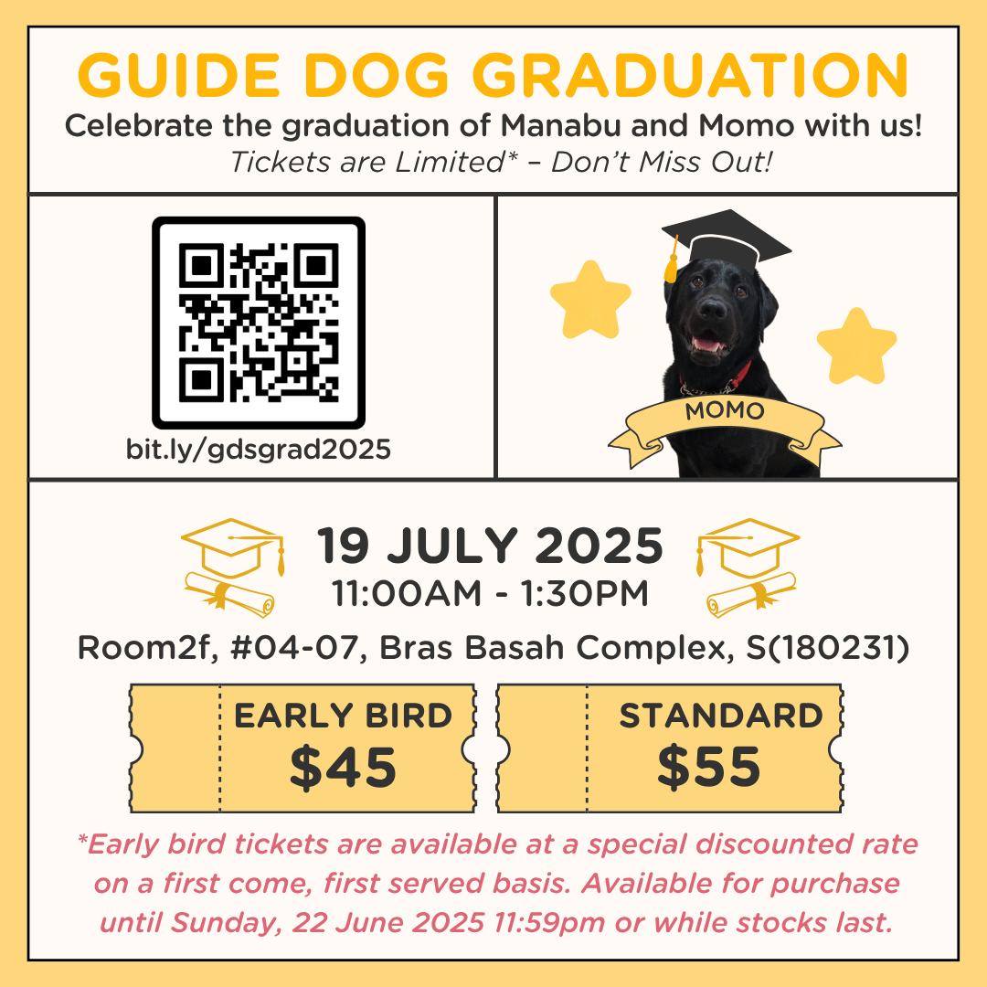 Two Hearts, One Purpose — Come... - Guide Dogs Singapore Ltd | Facebook