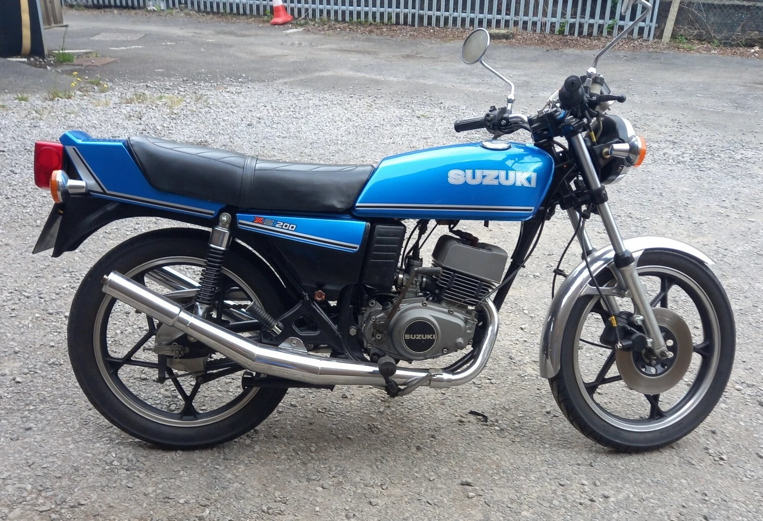 Ad: 1979 Suzuki GT200 X5 - Pretty little bike On eBay here
