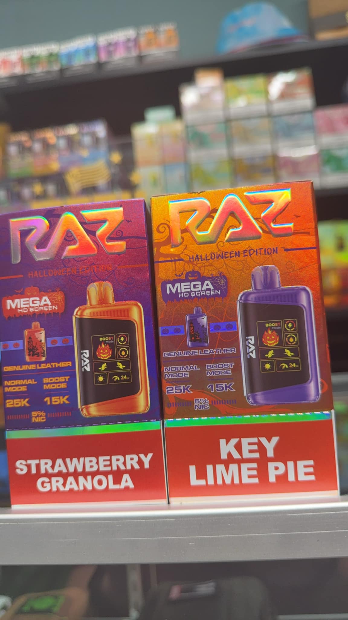 raz vape halloween flavors New bars and geek bars in stock at Up in Smoke, Inc 12k vape uk Color:Yellow Purple Foger Switch Pro 30000