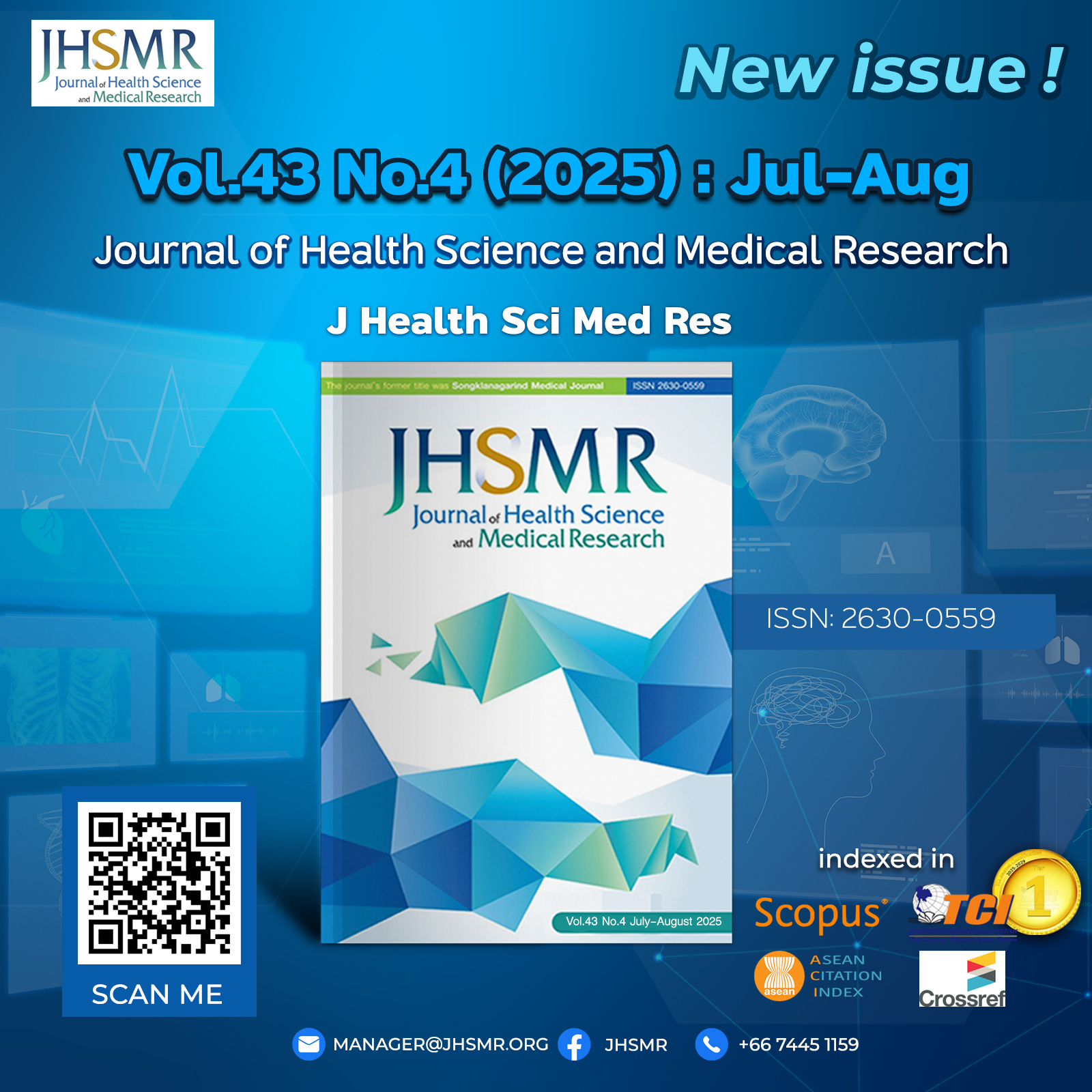 Journal of Health Science and Medical Research | Songkhla