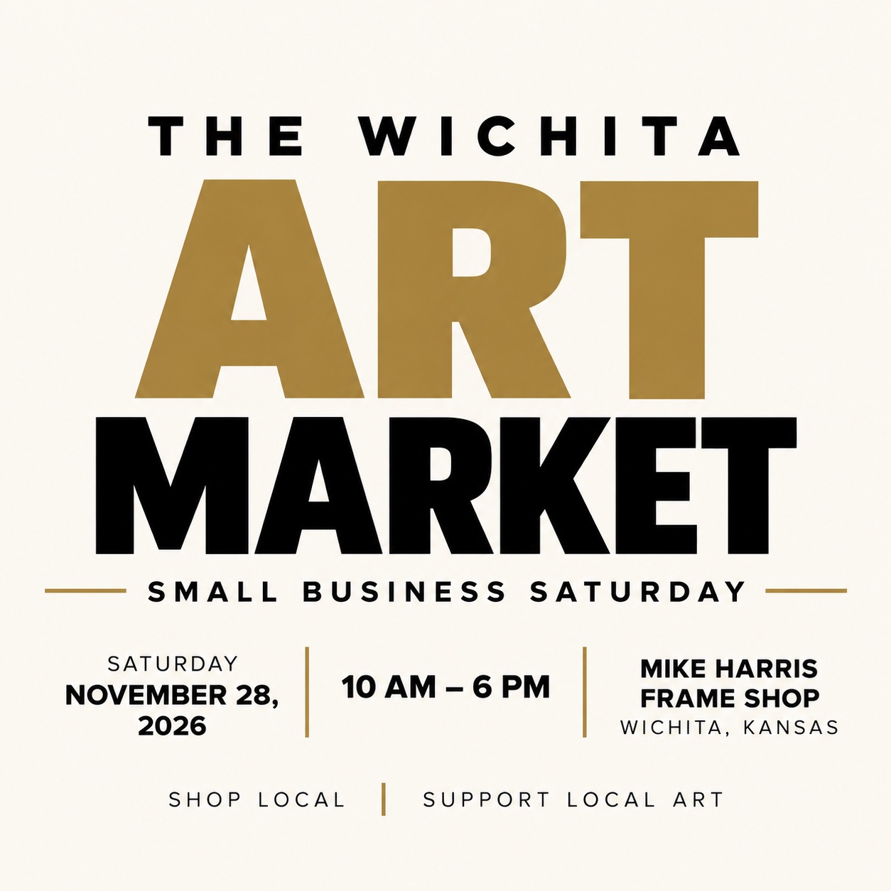 The Wichita Art Market Small Business Saturday