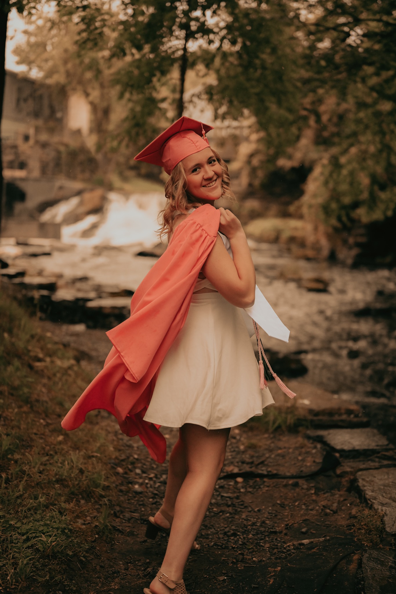 sharpay green and pink golf dress its giving ✨sharpay ✨ vibes how FABULOUS is Haileigh in her cap gown!? 🩷🩷🩷🩷🩷🩷 festive-dressing
