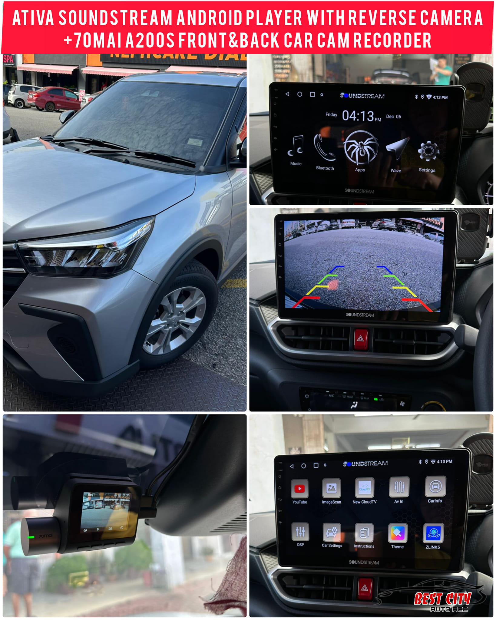 Best - Ativa upgrade Soundstream android player with reverse camera ...
