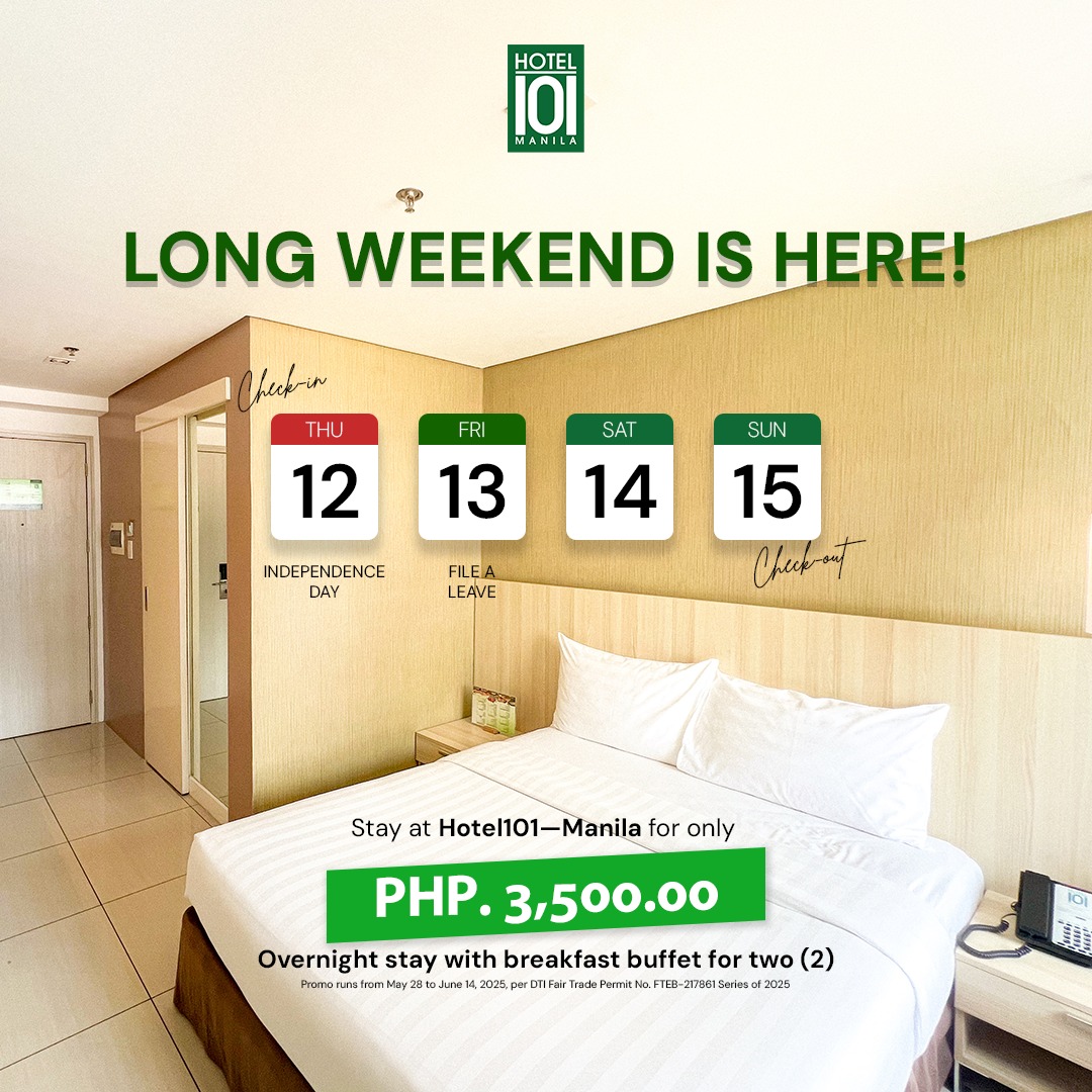 HOTEL101-Manila - HAPPINESS IS TRAVELING AGAIN! 💚We’re back with Hotel ...