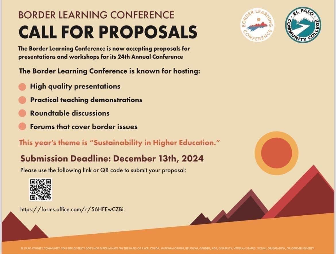 The Border - Five days left to submit your proposal for the 2025 Border ...