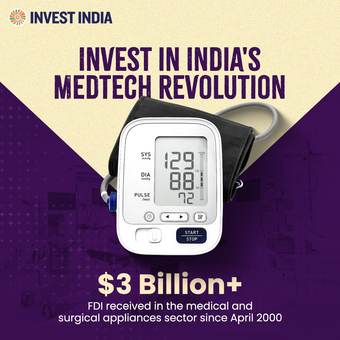 Invest India - The future of #healthtech is in India. The... | Facebook
