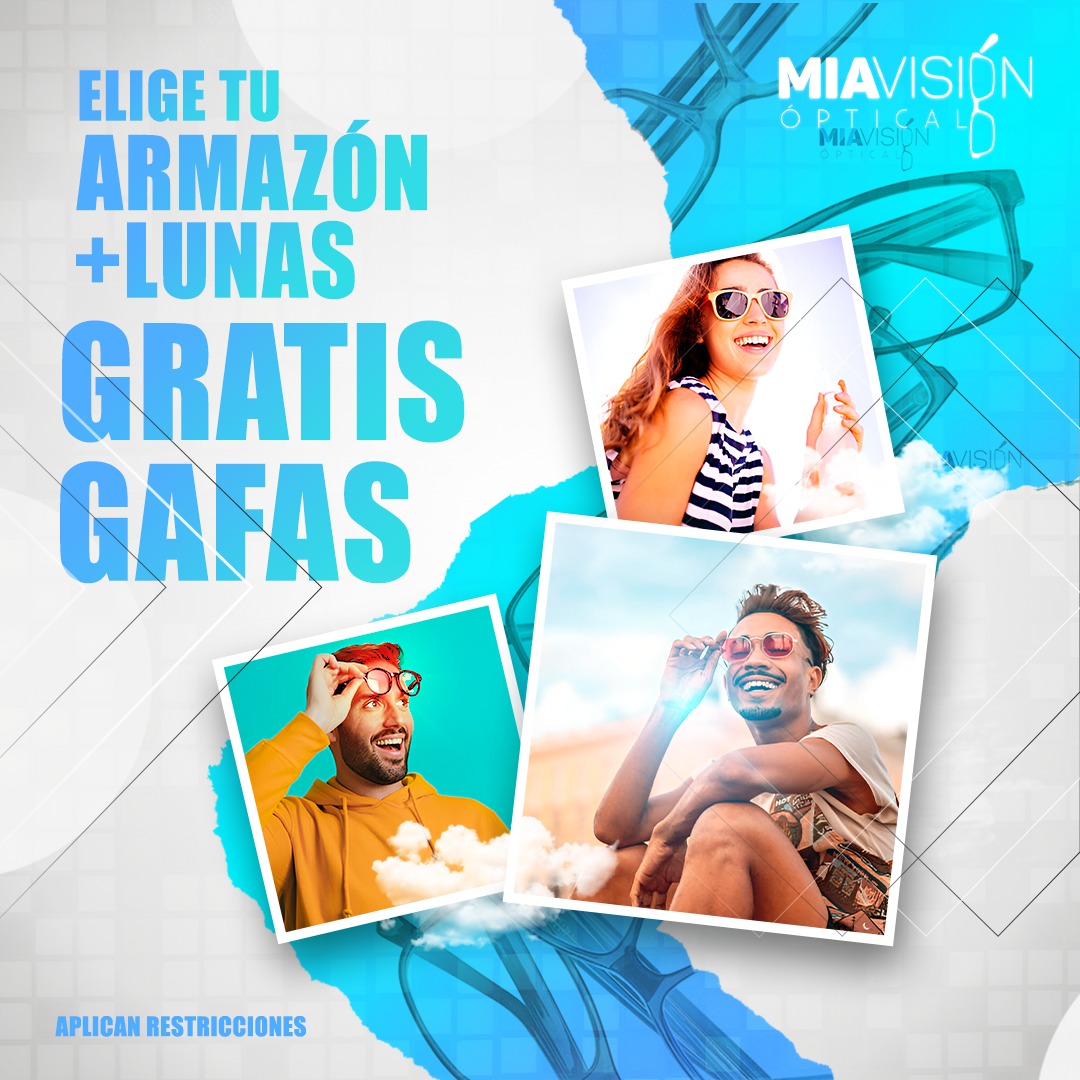 Mia - 👓 Este julio, renueva tu mirada en MIA Visión 🎁 ¡Elige armazón ...
