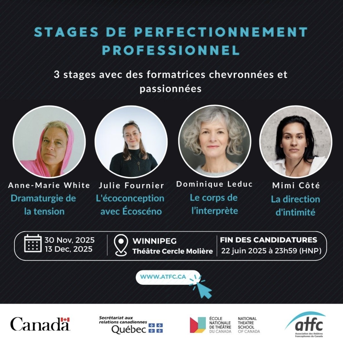 La - 🎭 Ça y est L’appel à candidatures pour la 13e édition des Stages ...