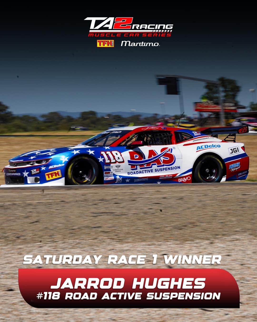 Jarrod Hughes has started the 2025... - TA2 Racing Australia