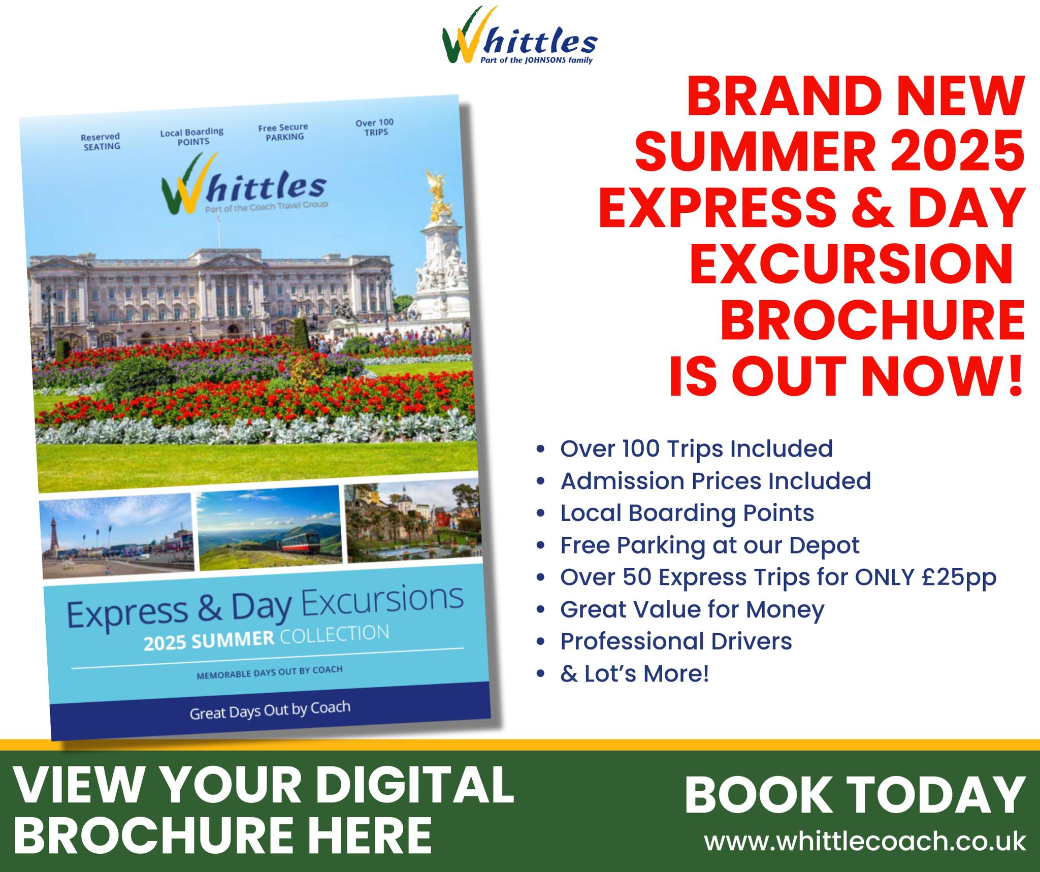 Whittles - 📖 Have you seen our latest Day & Express Brochure? 📖 Packed ...