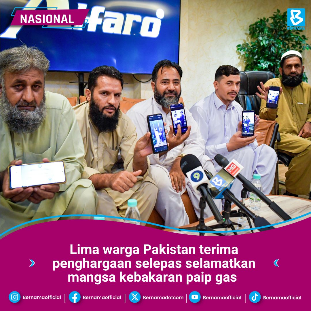 BERNAMA - Tindakan berani lima warga Pakistan meredah sungai demi ...