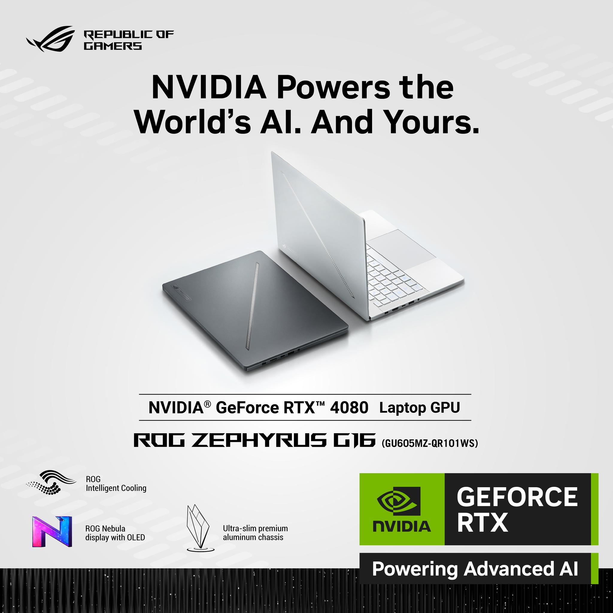 NVIDIA powers the world’s AI.... - ASUS Republic of Gamers