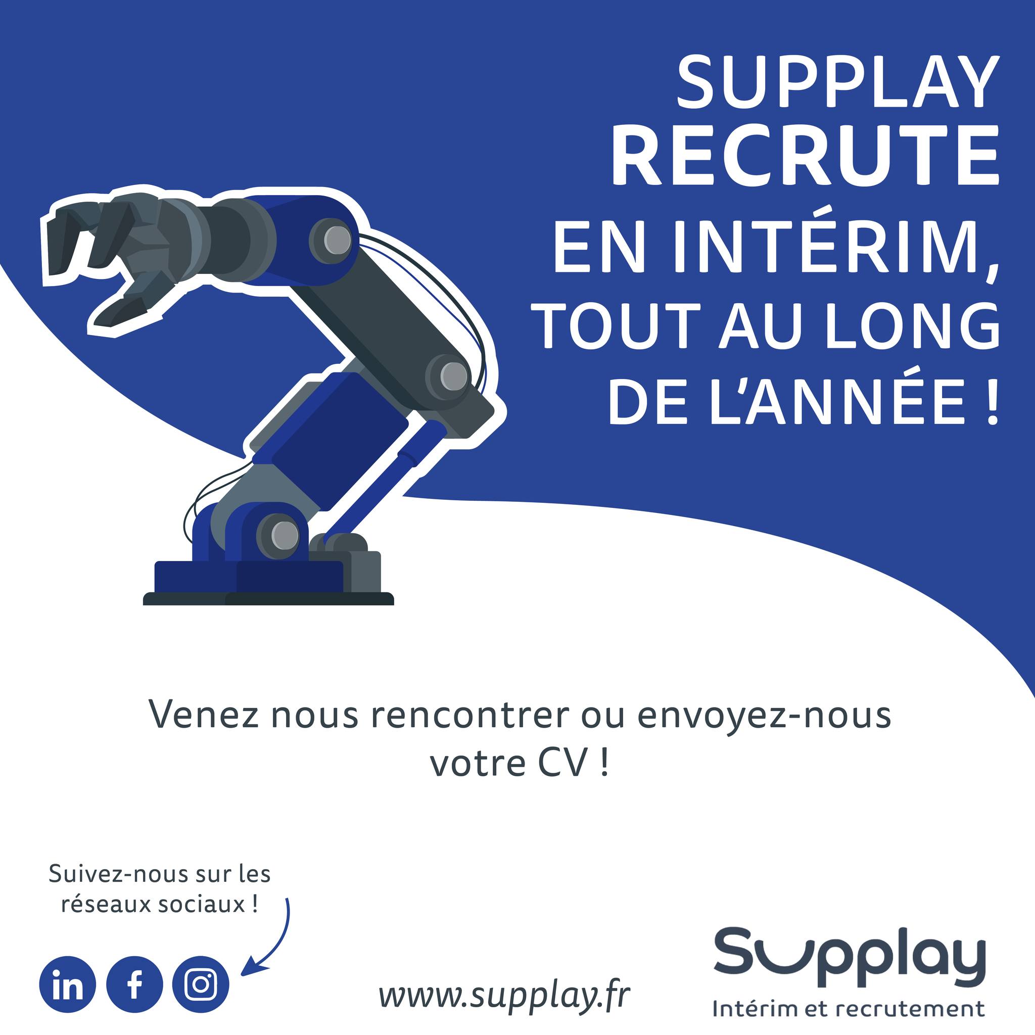 Supplay - 🚨 SUPPLAY Auxerre recherche pour son client Davey Bickford 🚨 ...