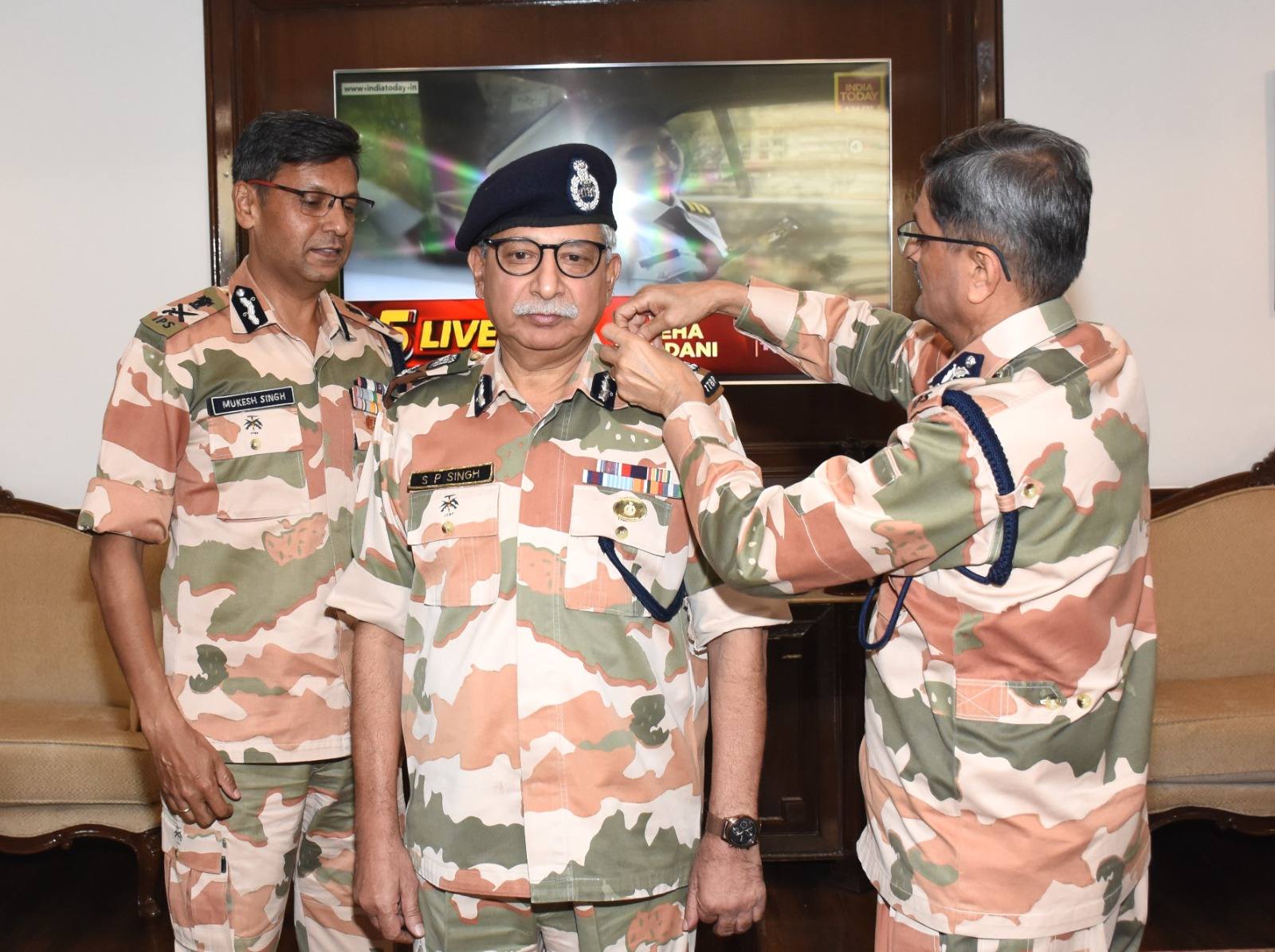 ITBP - Today, a Pipping Ceremony was held at FHQ for Sh.... | Facebook